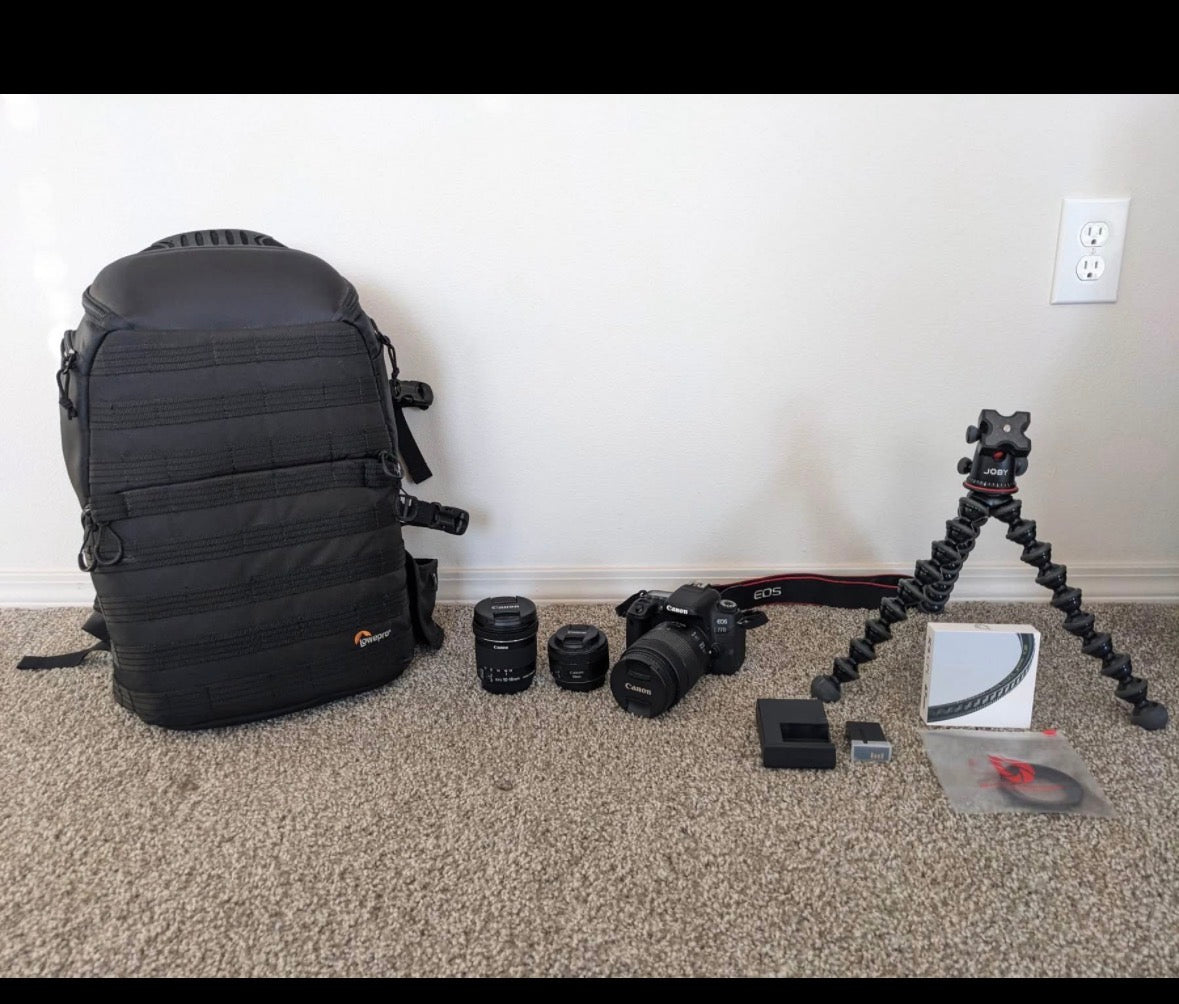 Canon EOS DSLR Camera Bundle