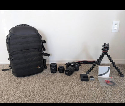 Canon EOS DSLR Camera Bundle