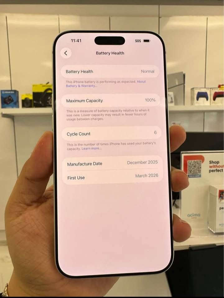 iPhone 17 Pro Max 256GB White