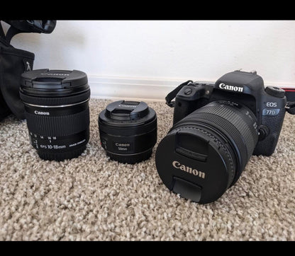 Canon EOS DSLR Camera Bundle